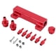 thumbnail image 1 of Universal 6 Port Vacuum Block Intake Manifold Kit Fuel Gas Wastegate Turbo BoostRed, 1 of 5