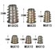 thumbnail image 5 of Thread Insert Wood, 100 Pieces Zinc Alloy Furniture Hexagon Socket Screw, Inserts Thread Insert, 5 of 5