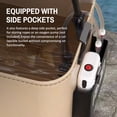 thumbnail image 2 of 8L Collapsible Fishing Bucket Portable Fish Bucket Multifunctional EVA Water Containers with Mesh Lid, Handle and Rope for Outdoor Camping Hiking Fishing Car Washing, 2 of 7