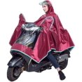thumbnail image 1 of Waterproof Motorcycle Poncho, Reusable Oxford Rainproof Wind Rain Poncho Rain Capes For Cycling Bicycle Bike Motorcycle Scooter Outdoors Mens Womens -, 1 of 4