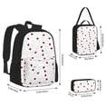 thumbnail image 2 of Balery Ladybugs Flying On Dotted Route Mochila Escolar 3 en 1 para Niños - Mochila Resistente con Lonchera Térmica y Estuche - Mochila Escolar para Niños y Niñas, 2 of 7