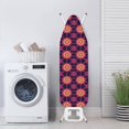 thumbnail image 3 of HELLHERO Ironing Board Cover Anti-Slip Home Protective Cover 3 Fasteners Ironing Board Protector Cover Replacement, Geometric Star Pattern, 3 of 5