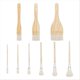 thumbnail image 1 of 9 Styles Ceramic Brushes Set, Pottery Glaze Brushes, for Artists, 1 of 5