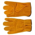 thumbnail image 2 of Guantes de Utilidad, 1 Par Amarillo de Alta Temperatura Alta Resistencia Resistente Resistencia Al Calor Preveniencia del Fugo Palma No Deslizante Para Soldadoura Eléctrica, 2 of 8