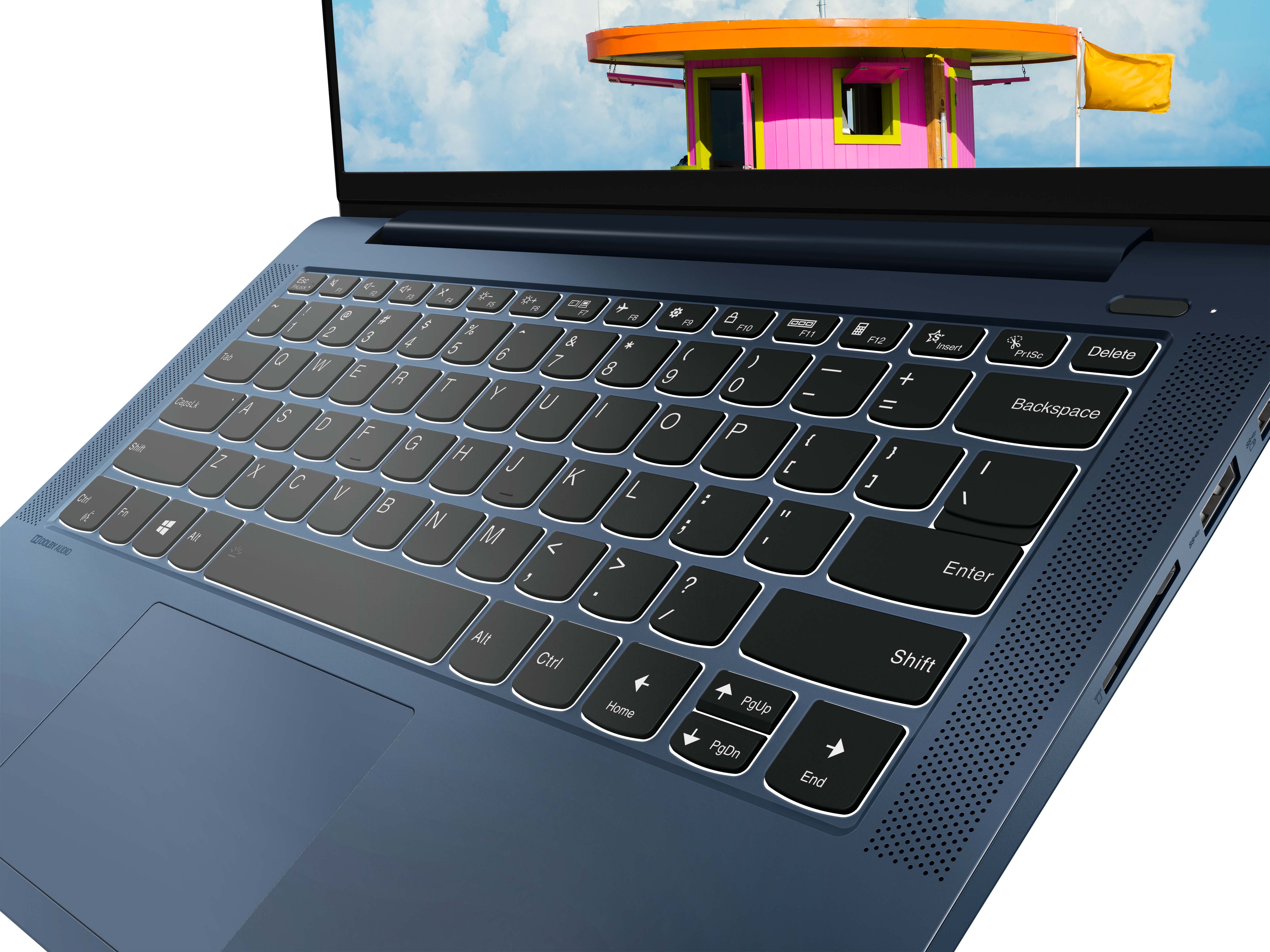 Lenovo Ideapad 5 14" 1080p Touchscreen Laptop, AMD Ryzen 7 5700U, 8GB RAM, 512GB SSD, Windows 11 Home, Abyss Blue, 82LM00UFUS - image 11 of 11