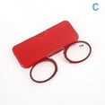 thumbnail image 1 of Lunettes de Lecture Ultra Minces avec Clip Mini pour Téléphone et Pont Nasal, 1 of 4