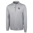 thumbnail image 2 of Men's Cutter & Buck  Gray New Hampshire Fisher Cats Stealth Heathered Quarter-Zip Top, 2 of 3