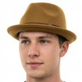 thumbnail image 7 of vlrwzc Khaki Classic Bowler Hat, Vintage Round Top Derby Hat for Party and Daily Use, 7 of 7