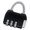 Black, variant on Eye Catching Travel Lock for Backpacks and Luggage Business Metal Suitcase Lock Lock Easy to Use