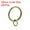 Bronze, variant on Uxcell Metal 37mm Inner Dia Black Curtain Rings 28 Pack