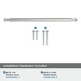 thumbnail image 4 of Amerock Coble 12-5/8 inch (320mm) Center-to-Center Polished Chrome Cabinet Pull, 4 of 6