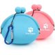 thumbnail image 4 of Bolsa de golosinas para perros, paquete de 2, pequeña bolsa de silicona portátil para entrenamiento de perros con mosquetón, contenedor reutilizable para golosinas para perros, bolsa de golosinas de s, 4 of 5