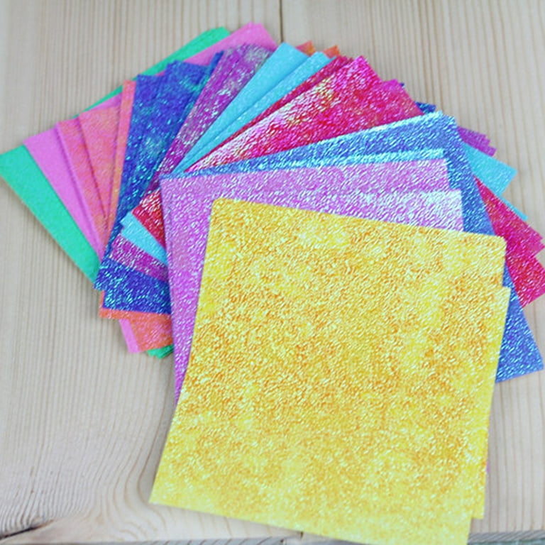 Frcolor 50 Sheets of Decorative Folding Paper Diy Craft Paper A4 Painting  Paper Color Paper for Printer