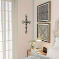 thumbnail image 6 of HELLOYOUNG Metal Cross Wall Art Decorative Sculpture, Retro Religious Wall Decor for Living Room Church  Indoor Outdoor, Ideal  Easter Holiday Gift Outdoor Decorations & Accessories, 6 of 10