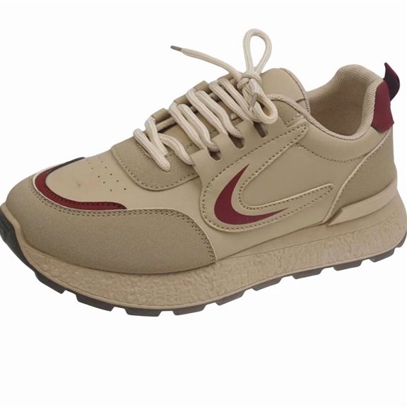 CHICVOMEY Retro Running Sneakers for Women with Cushion Non-Slip Sole Comfortable Casusal Sneaker for Walking & Runing