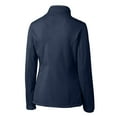 thumbnail image 3 of Women's Cutter & Buck  Navy Las Vegas Aviators Clique Telemark Eco Stretch Softshell Full-Zip Jacket, 3 of 3