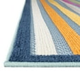 thumbnail image 6 of Unique Loom Aruba Outdoor Collection Area Rug - Paradera (7' x 10' Rectangle Blue/Gold), 6 of 7