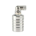 thumbnail image 1 of Stainless Steel Float Valve Water Tank 1/2" 4/3" Water Tower Shutoff Valve Floating Ball Valve Automatic Water Level Control ,Easy to Operate, 1 of 6