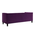 thumbnail image 5 of Posh Living Phoenix Button Tufted Velvet Sofa in Purple, 5 of 8
