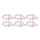 thumbnail image 4 of Clips de papel de dinosaurio, 100 clips de papel con forma de oficina, clips de papel, funcionalidad versátil Jadeshay  A, 4 of 8