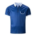 thumbnail image 6 of RUTAYY Men's Outfits Summer Beach Casual Zipper Short Sleeve Tshirts Shorts 2 Piece Daily Wear Elegant Holiday Clothing Sets, 6 of 9