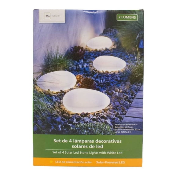 Set de Lámparas Decorativas Mainstays 50 cm  Solar 4 Piezas