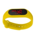 thumbnail image 2 of Methold Reloj de Digital fino para niños con pantalla LED, de Fitness para estudiantes, suministros deportivos para niños y niñas Relojes inteligentes Amarillo 240*15mm, 2 of 5