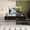 Black, variant on 11.02in Height - Floating Wall Mount - Wall Mounted for TV Display - Saves Cleaning Effort