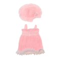 thumbnail image 2 of Vestido de Muñeca Sombrero Traje Hecho Punto Del Sombrero Para 10 '' - 11 '' baby Girl Doll Clothes, 2 of 7