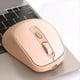 thumbnail image 4 of X7 Ratón Inalámbrico Silencioso Diseño de Modo Dual Bluetooth, DPI Ajustable de 5 Velocidades para Computadora Portátil, PC, Juegos, Oficina, Gris, 4 of 5