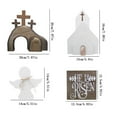 thumbnail image 3 of AMERTEER Tomb-Easter Tray Bundle Kit 8Piece Layered Tray Decorative Bundle Homeware Set Tray Decor Desktop Ornament AS shown One Size, 3 of 6