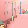 thumbnail image 4 of Macaron 5PC Finger Reading Teacher Pointer Retractable Adjustable Length Stainless Steel Frosted Handle Pointer-Multicolour, 4 of 10