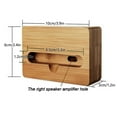 thumbnail image 4 of ddioayh Cell Phone Stand Amplifier,Phone Stand with Sound Amplifier,Wooden Cell Phone Holder,Sound Speaker Amplifier Holder,Desk Phone Stand for Home Office, 4 of 9