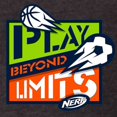 thumbnail image 3 of CafePress - Nerf Beyond Limits T Shirt - Mens Football Shirt, 3 of 4