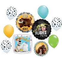 The Secret Life of Pets 10pc Birthday Party Balloon Decorations