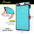 thumbnail image 6 of Champion Sports Dry Erase Coaches Marker Clipboard, Coaching for Hockey, Size 10 x 16, 6 of 6