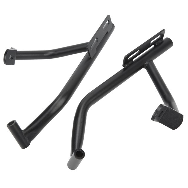 Soporte para equipaje del asiento trasero de la motocicleta, 2 piezas para equipaje trasero de motocicleta, soporte para estante de transporte trasero de motocicleta, respuesta rápida