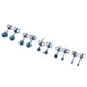 thumbnail image 4 of Pendientes de Disco Hugo Acero Inoxidable 5 Pares, 4 of 6