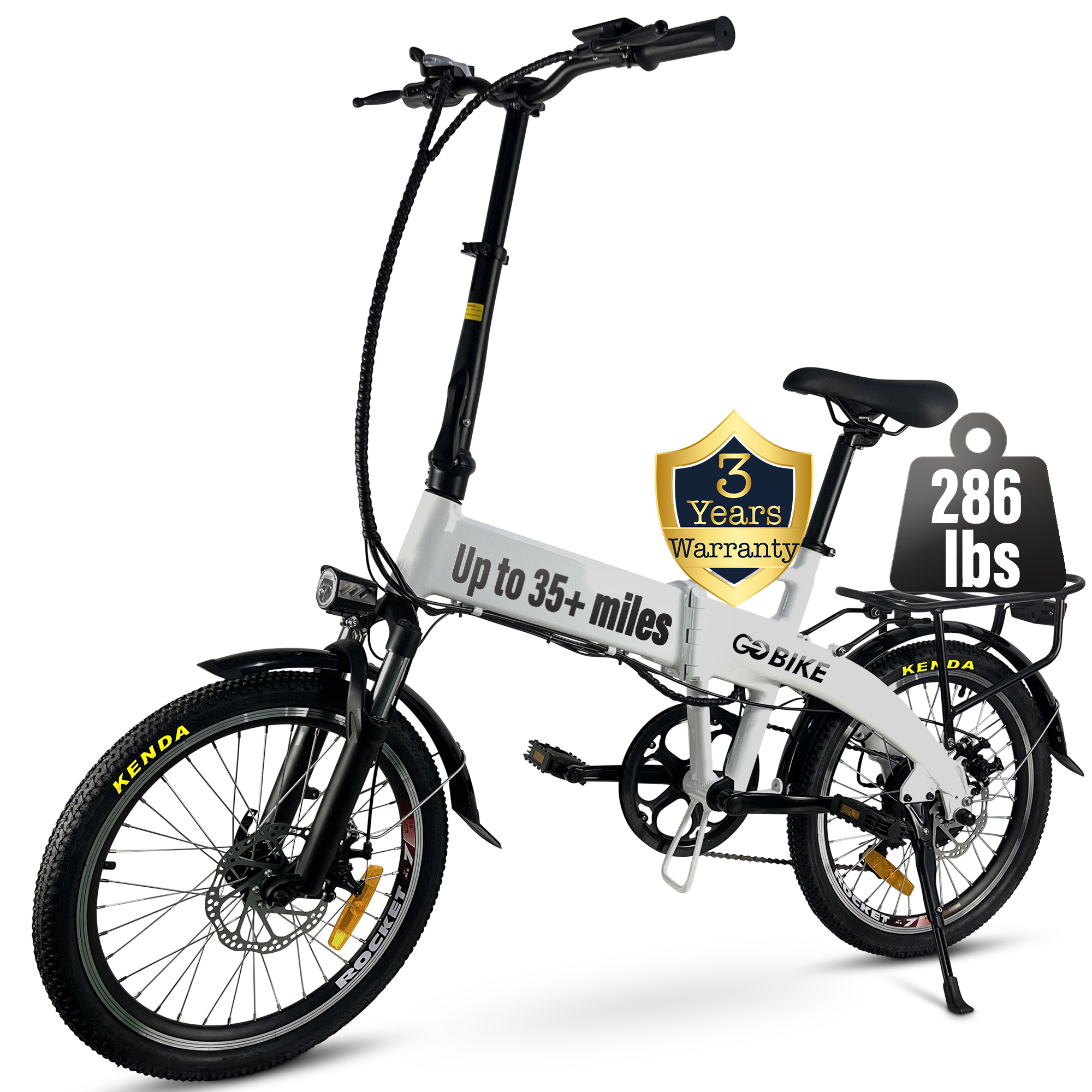 Folding Electric Bike, Long Range e bikes for Adults, Foldable Electric