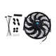 thumbnail image 4 of Ventilador de radiador de refrigeración, pieza de ventilador de rendimiento, ventilador de refrigeración de radiador de repuesto directo 9 pulgadas 12V80W, 4 of 9