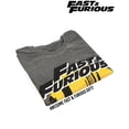 thumbnail image 4 of Fast And Furious Mens Grey Short Sleeved T-Shirt, 4 of 5