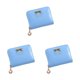 thumbnail image 2 of Qarigey Monedero compacto y versátil para una organización sin esfuerzo Cartera Tarjetero Carteras pequeñas Monedero azul cielo Type1 NO1, 2 of 6