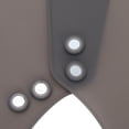 thumbnail image 3 of SalonSpa Chaises, Cape de Teinture en Silicone pour Salon de Coiffure Imperméable Châle Rond, 3 of 8