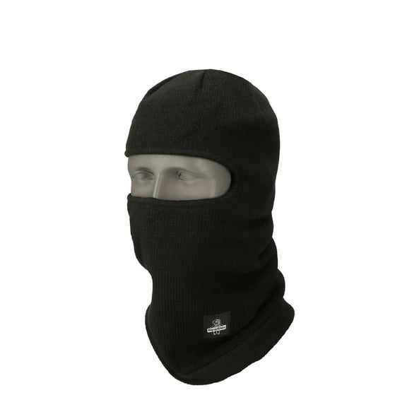 RefrigWear Fleece-Lined Face Mask & Neck Warmer  – Double-Layer Acrylic Knit with Soft Fleece Lining for Cold Weather Protection