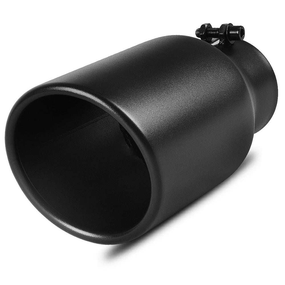 Exhaust Tips 3 Inch Inlet x 4.5 Inch Outlet x 9 Inch Long Stainless