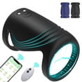 thumbnail image 5 of Birdsexy Male Penis Training Vibrator Sex Toy,10 Frequency Vibration Remote Control Men's Penis Vibrator Massager Masturbator Penis Trainer Cock Ring for Man Delay Ejaculation - Black, 5 of 12