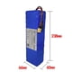 thumbnail image 2 of Nuevo paquete de batería de iones de litio 48v 100000mah 1000w 13s3p Xt60 48v 100ah para bicicleta eléctrica de 54,6 v con Bms + cargador, 2 of 3