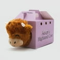 thumbnail image 5 of Adopt A Highland Cow Plush Cute Cow Stuffed Animal Fluffy Cow Figure Toys~, 5 of 5