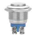thumbnail image 4 of Waterproof Momentary Push Button, 250V Stainless Steel Mini Push Button Switch For Industrial Components Supplies DIY, 4 of 8