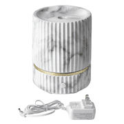 Better Homes & Gardens Ultrasonic Cool Mist Oil Diffuser, Marble, 150 mL